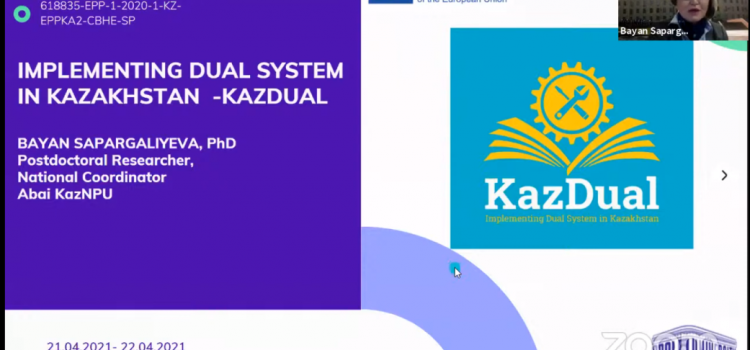 Impressions from the GeKaVoc and KAZDUAL online Transfer-Conference